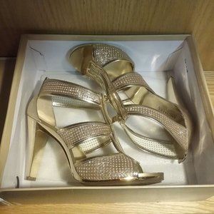 Michael Kors Gold Berkley Size 10